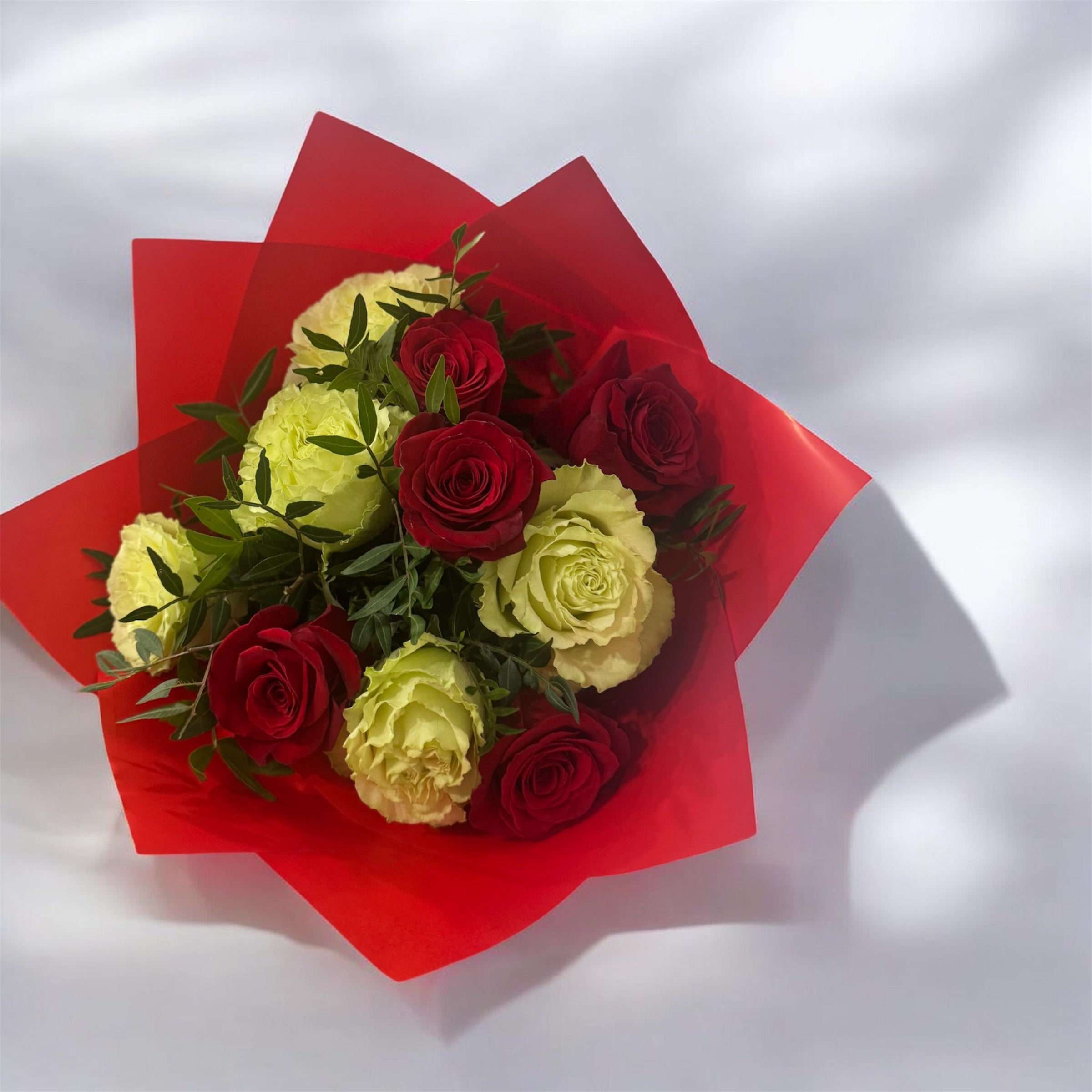 Buchet Red velvet elegance