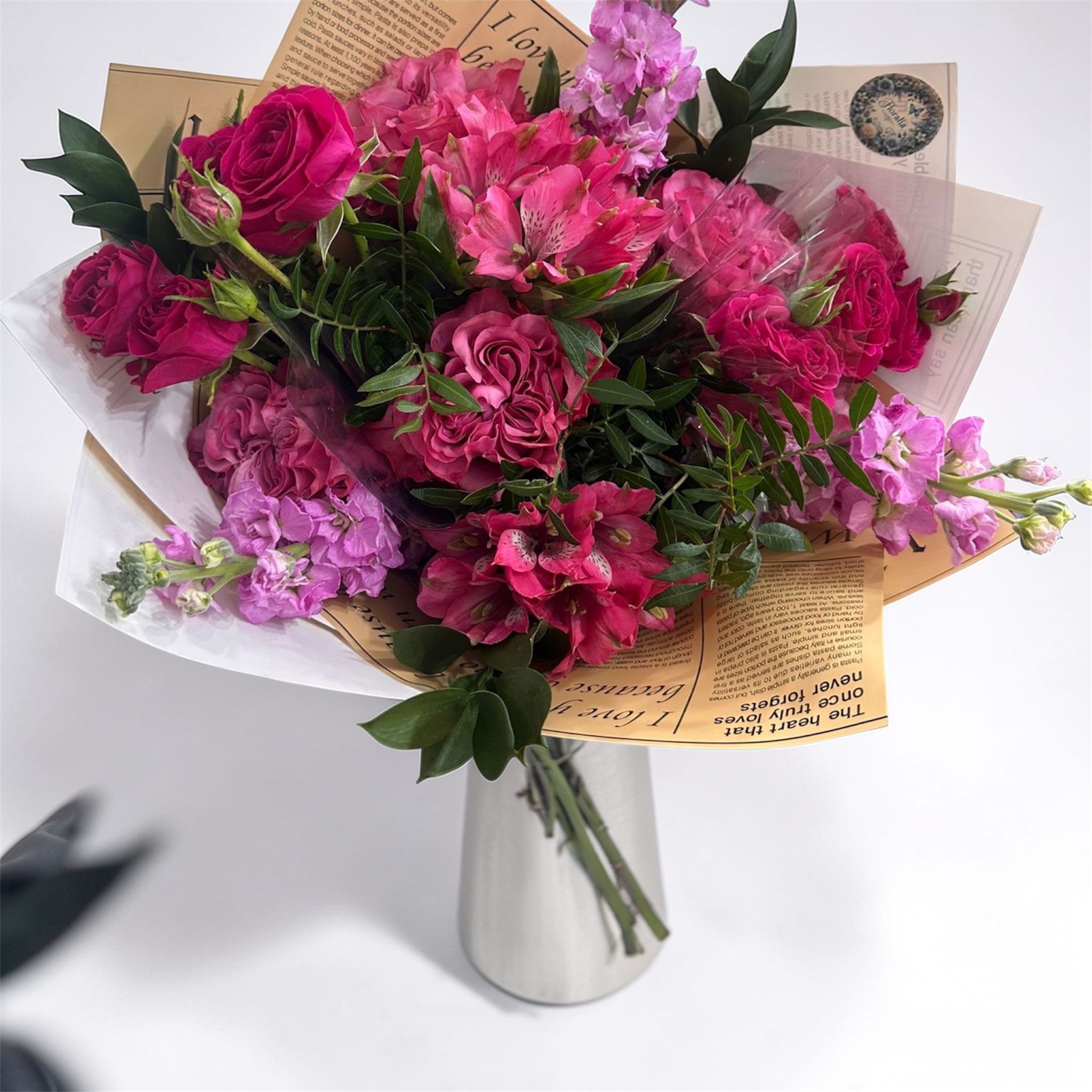 Buchet Full Pink